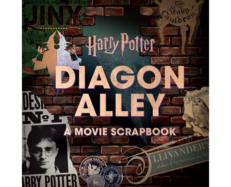 Harry Potter Diagon Alley Movie Scrapbook - by Jody Revenson (Hardcover)