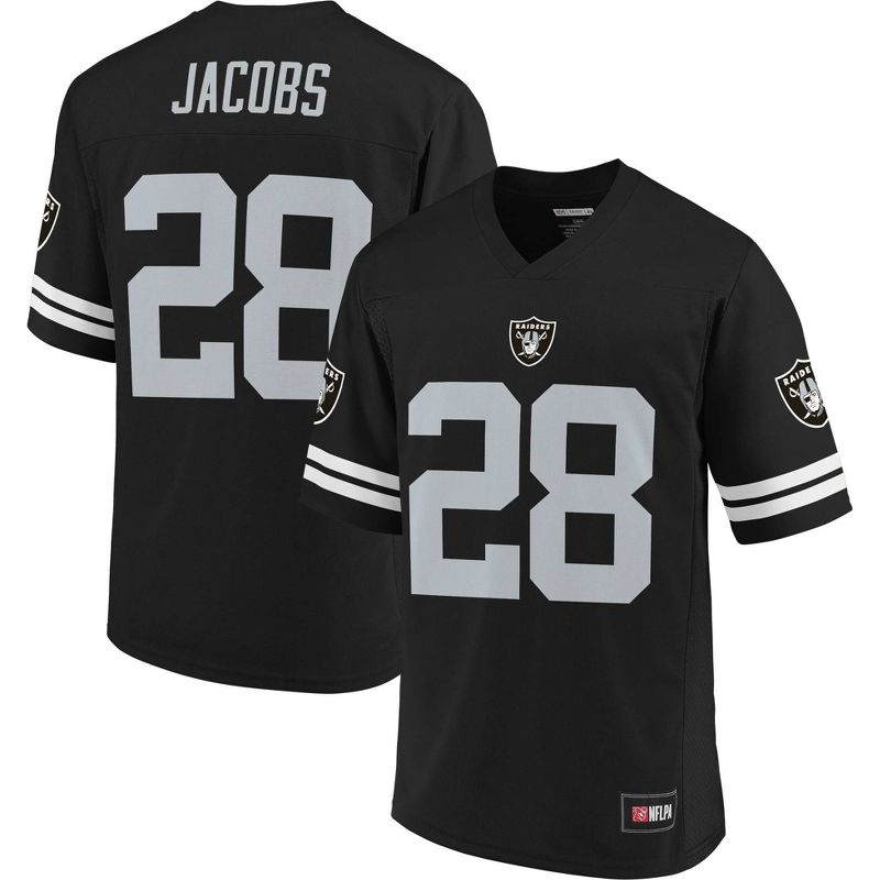 NFL Las Vegas Raiders Josh Jacobs Men's Short Sleeve Jersey - XXL