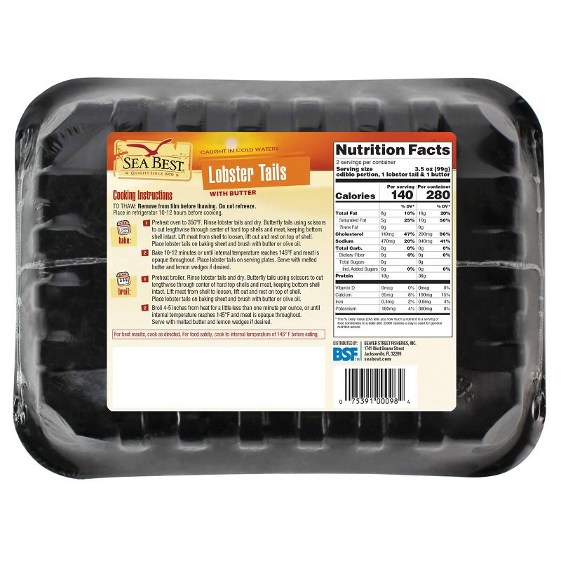 Sea Cuisine Pan Sear Garlic & Herb Tilapia - Frozen - 9oz