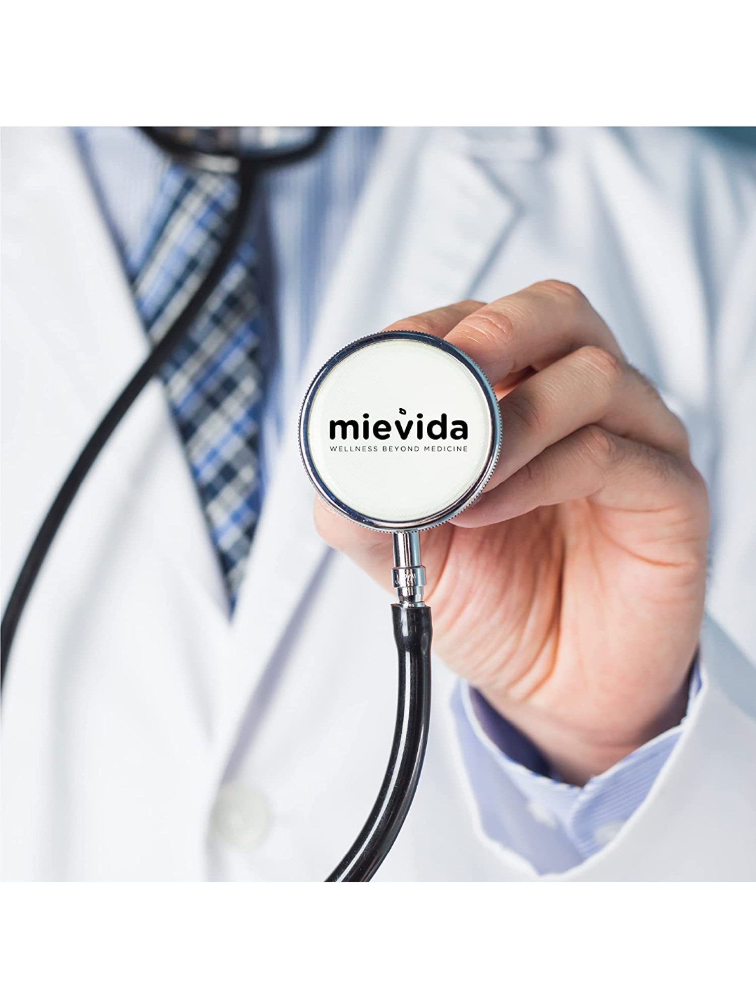 Mievida STS 102 Cardiology Stethoscope (Black)