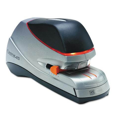 Swingline 48209 Optima Electric Stapler, 45-Sheet Capacity, Silver