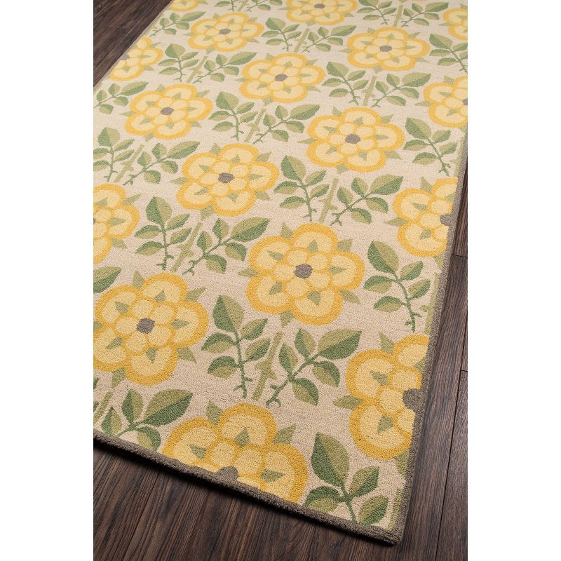 5'x8' Newport Area Rug Yellow - Momeni