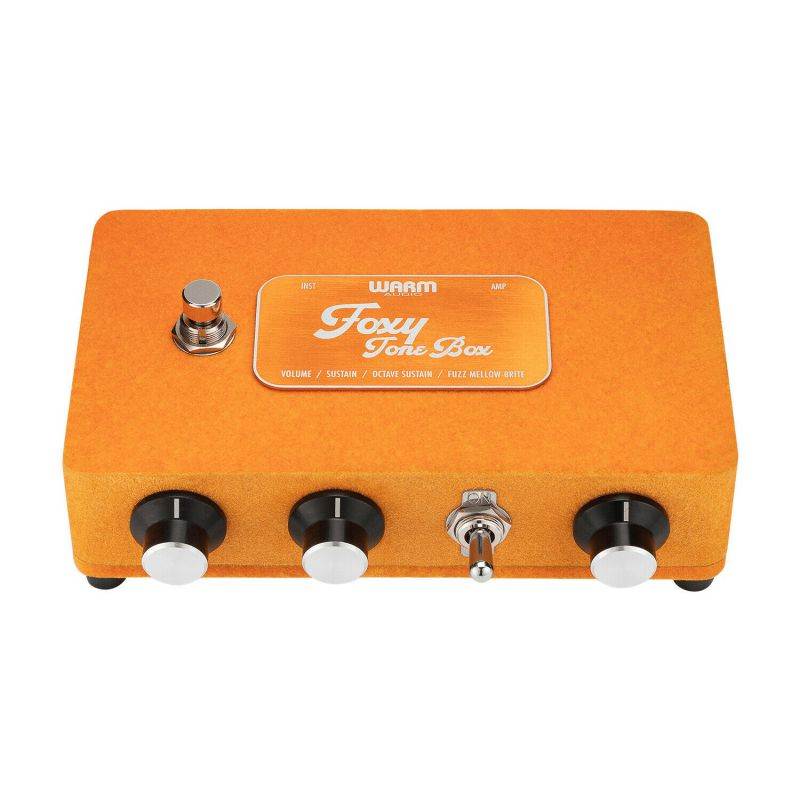 Warm Audio Foxy Tone Box Octave-Up and Fuzz Guitar Effects Pedal