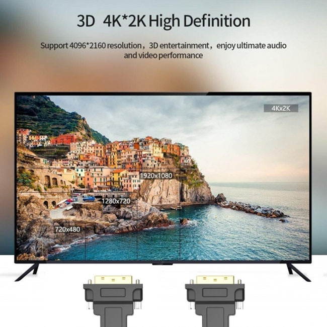 5M FVH DVI AOC Cable Active Fiber Optic Fast Transfer Ultra FHD 4K 60hz DV-002