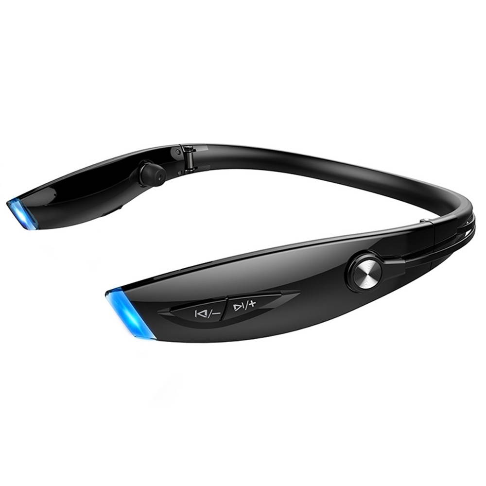 ZEALOT H1 Sports Bluetooth Headset CSR8635 Wireless Stereo Headphone LED Foldable Neckband Earphones Sweatproof with Microphone