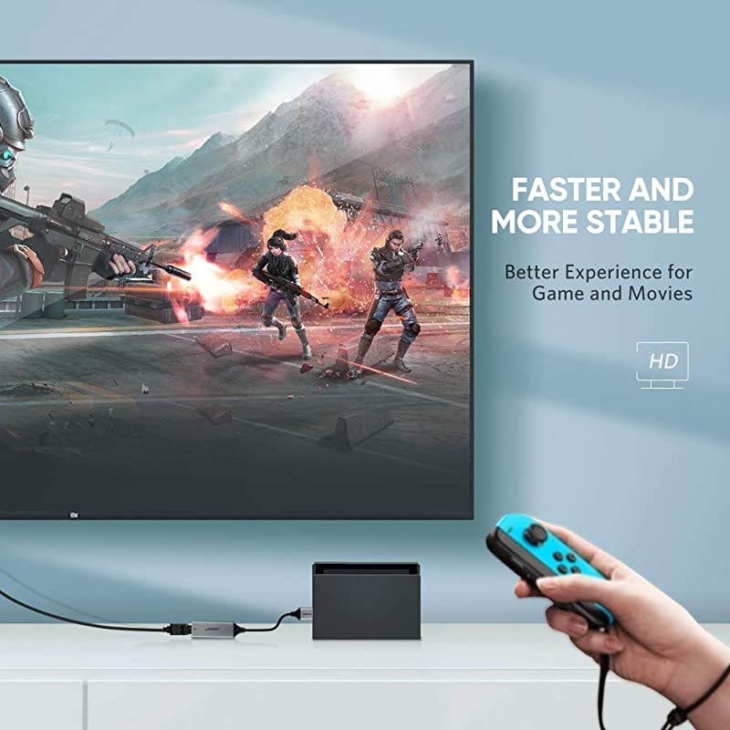 USB Ethernet Adapter Aluminum USB 30 to Network Gigabit RJ45 LAN 101001000 Mbps Adapter Converter Compatible for Nintendo Switch MacBook Mac Pro Mini iMac XPS Surface Pro Notebook PC