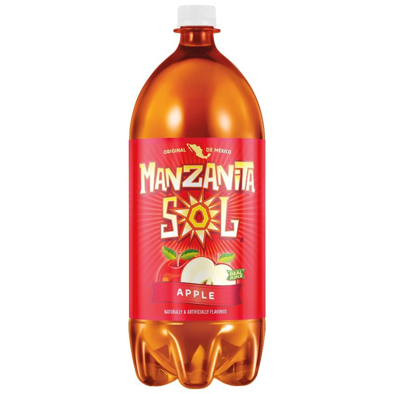 Manzanita Sol Apple Soda - 2 L Bottle