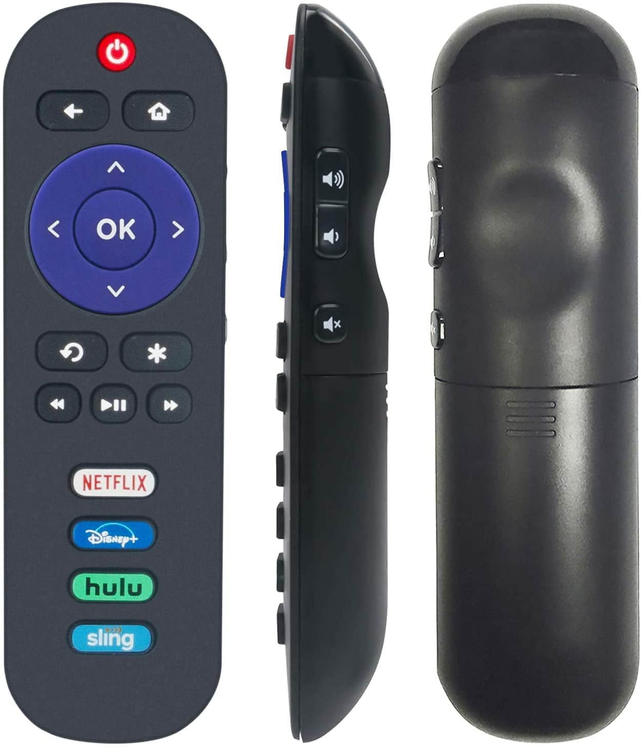 06-IRPT20-WRC280J Replacement Remote for TCL Roku TV 40S305 43S325 75S435 50S425 75S423 55S525 65S535 50S535 75S535 50S525 50S423 32S325 55S423 43S525 32S327 40S325 55S425 49S403 65S405 49S515 65S423