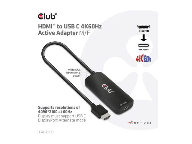 HDMI 20 TO USB C 4K 60HZ ADAPTER