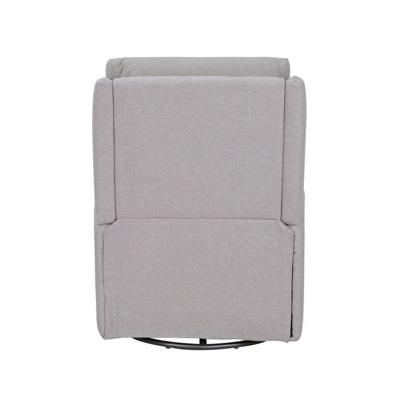 Karla Dubois Pasadena Swivel Accent Chair - Gray