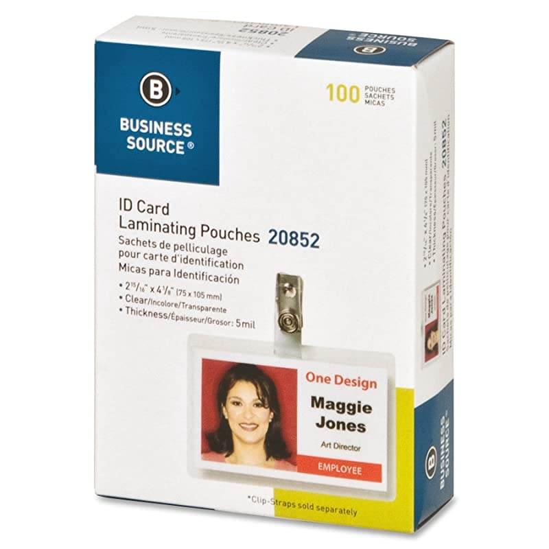 GovernmentSize Card Laminating Pouches Box of 100