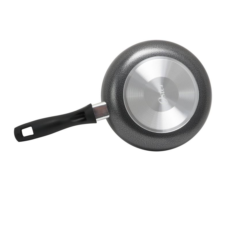 Oster Clairborne 8 Inch Aluminum Frying Pan in Charcoal Grey