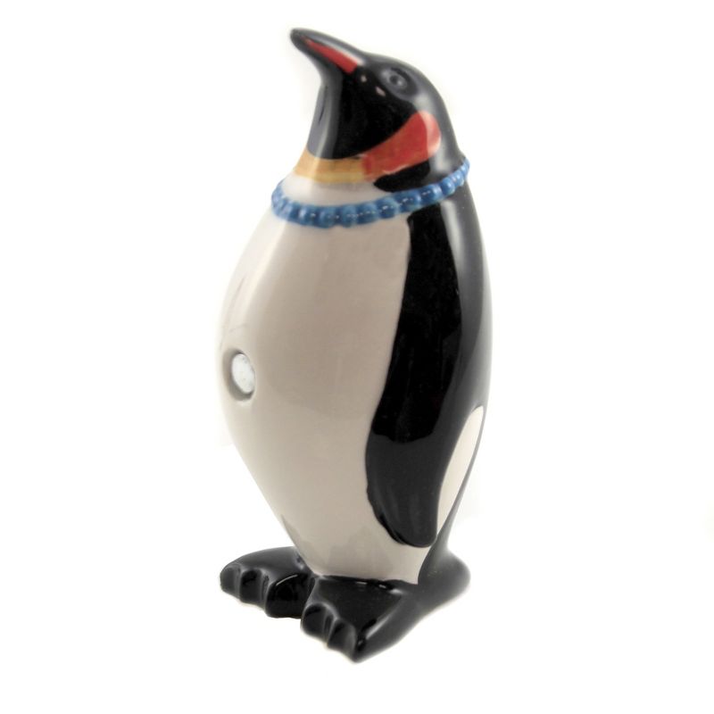 Tabletop 3.75" South Pole Pride Salt & Pepper Penguins Magnetic Pacific Trading  -  Salt And Pepper Shaker Sets