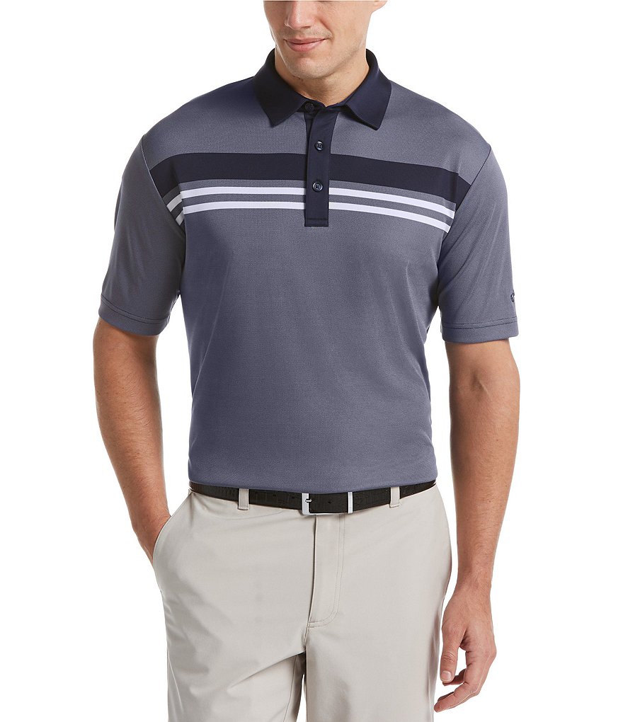 IBKUL Long-Sleeve IceFil&reg; Polo Shirt