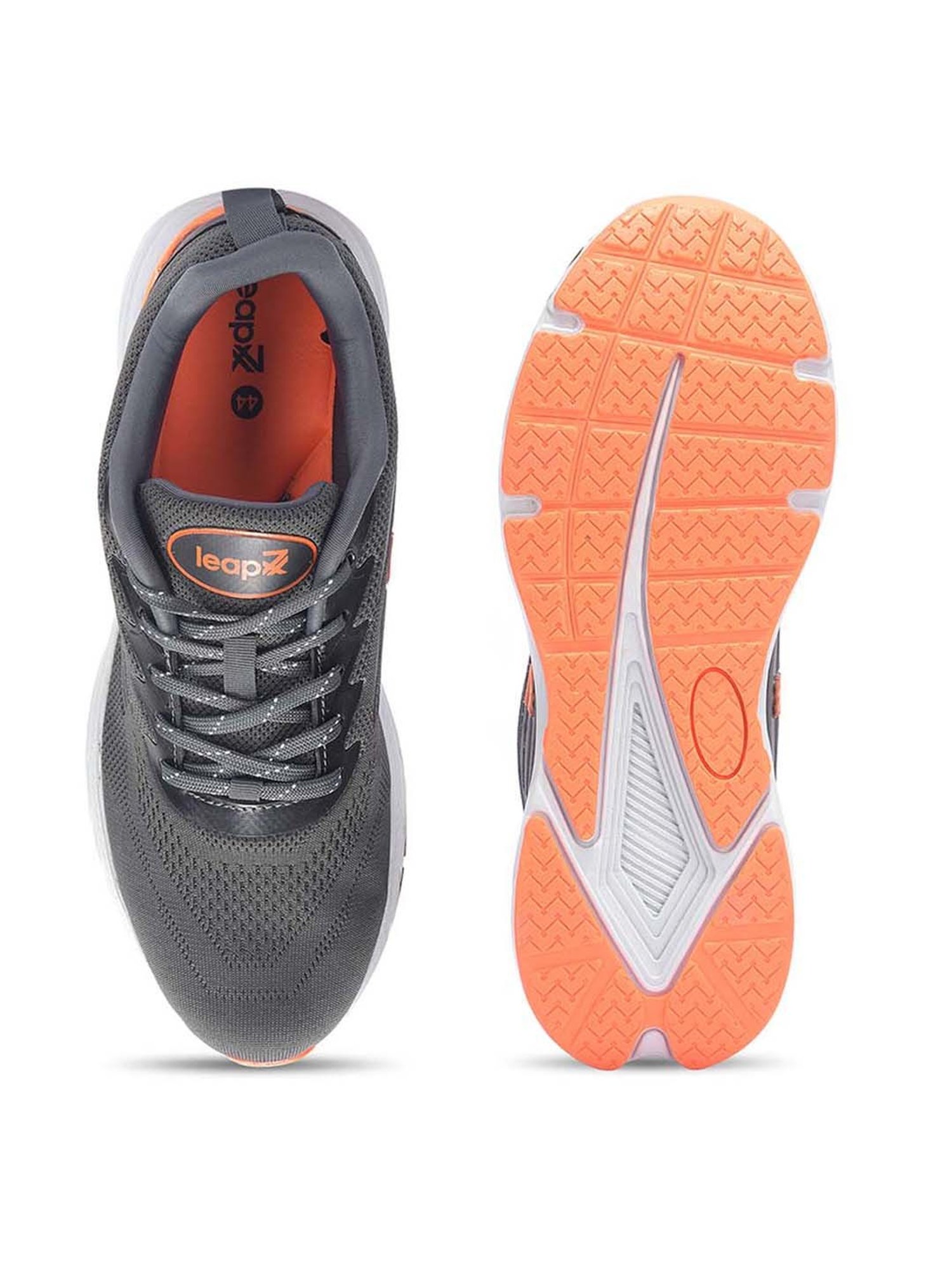 Leap7X by Liberty Men's Grey Running Shoes