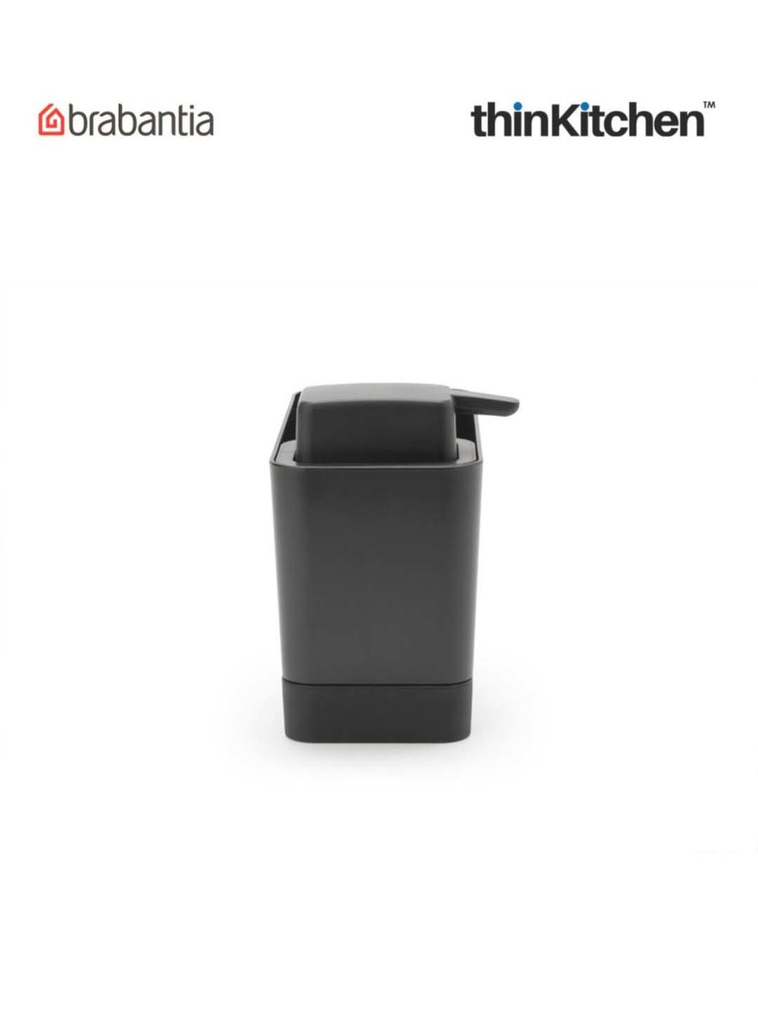 Brabantia Dark Grey Plastic Sink Organiser