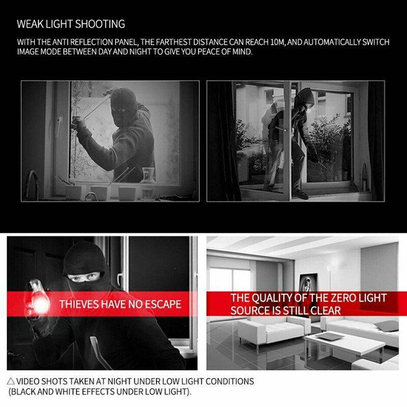 1080P WIFI Socket Charger Spy1&middot; Hidden Camera Video Recorder 5 USB Nanny Cam DVR