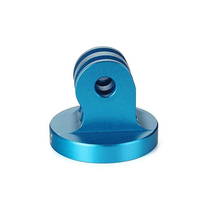 Alloy Metal GoPro TripodMonopod Mount with Thumbscrew for GoPro Session Hero 7 6 5 4 3+ 3 2 1 HD Blue