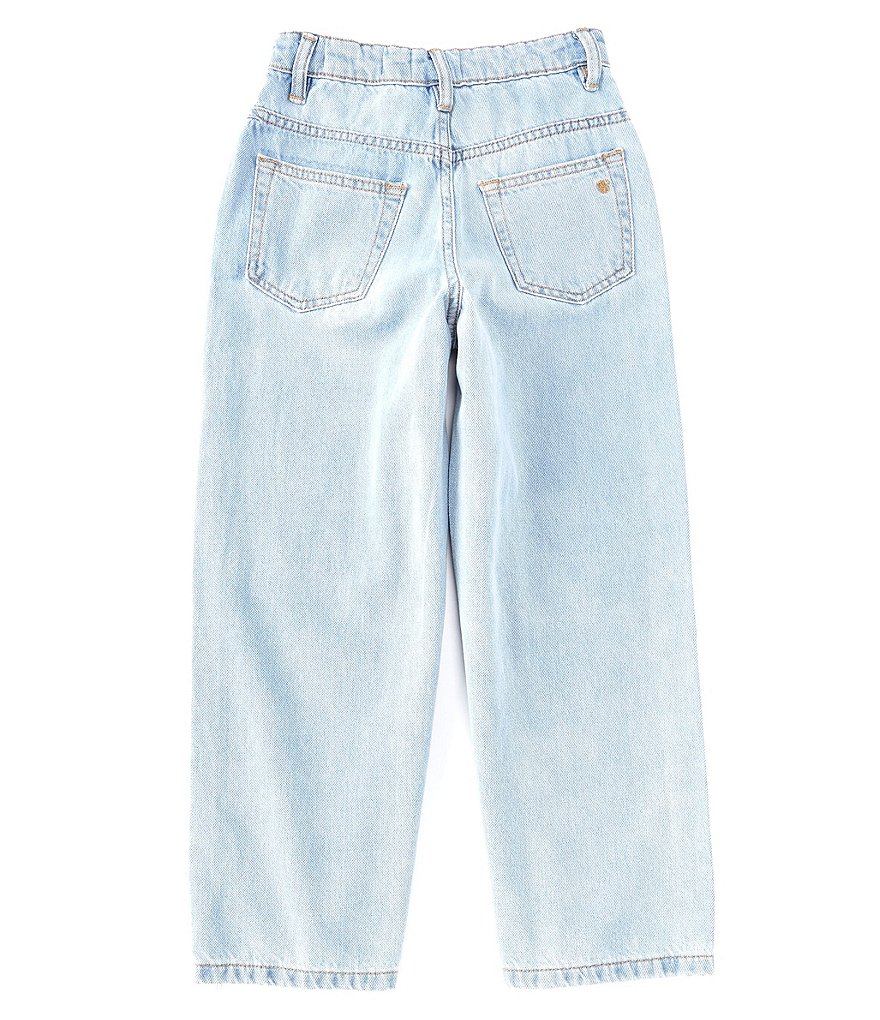 Jessica Simpson Big Girls 7-16 Mid-Rise Mom Wide Leg Jeans