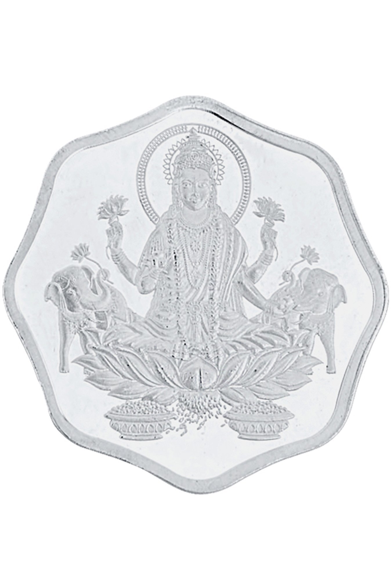 Taraash Ganpati 999 10gm Silver Coin