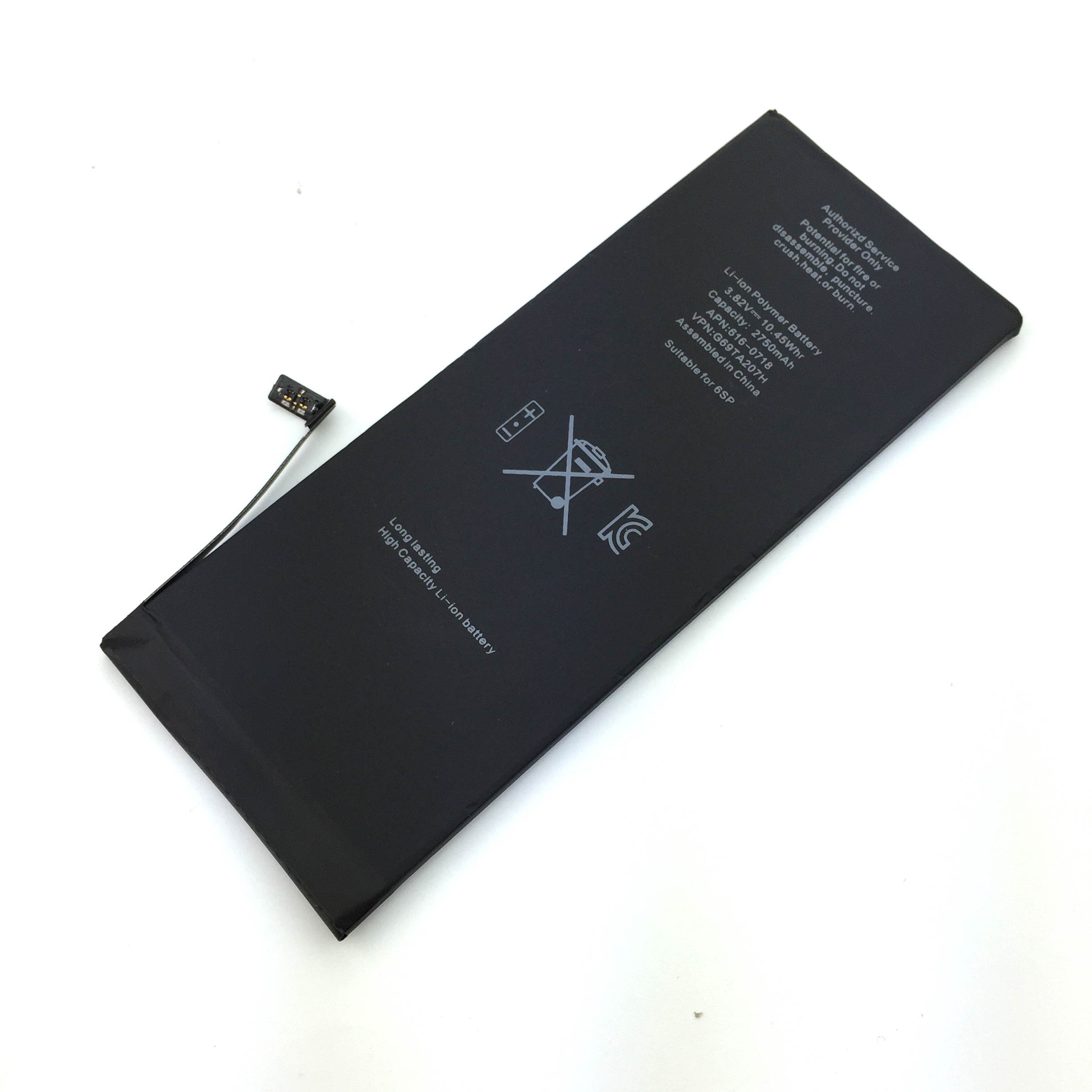 OEM 3.82V 2750mAh Replacement Battery for iPhone 6s Plus with Replacement Repair Tool Kits , Flex Cable Adhesive Strip and Instruction - 1 Years Warranty (Not for 6 PLUS )