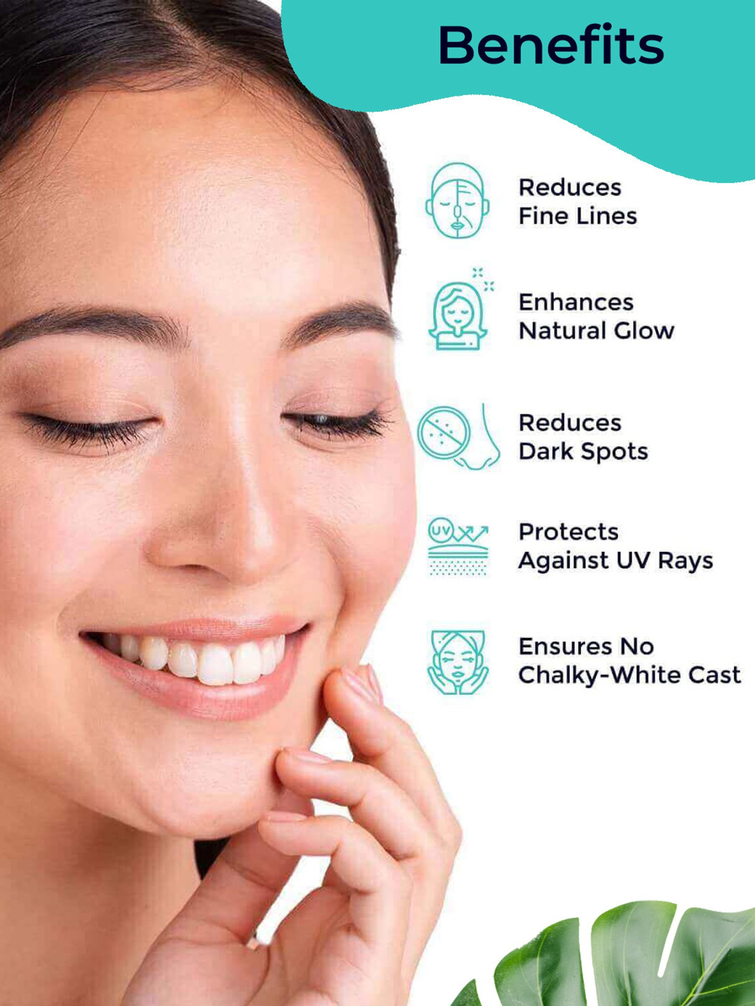 Pilgrim White Lotus Face Cream with SPF 50 PA+++ - 100 gm