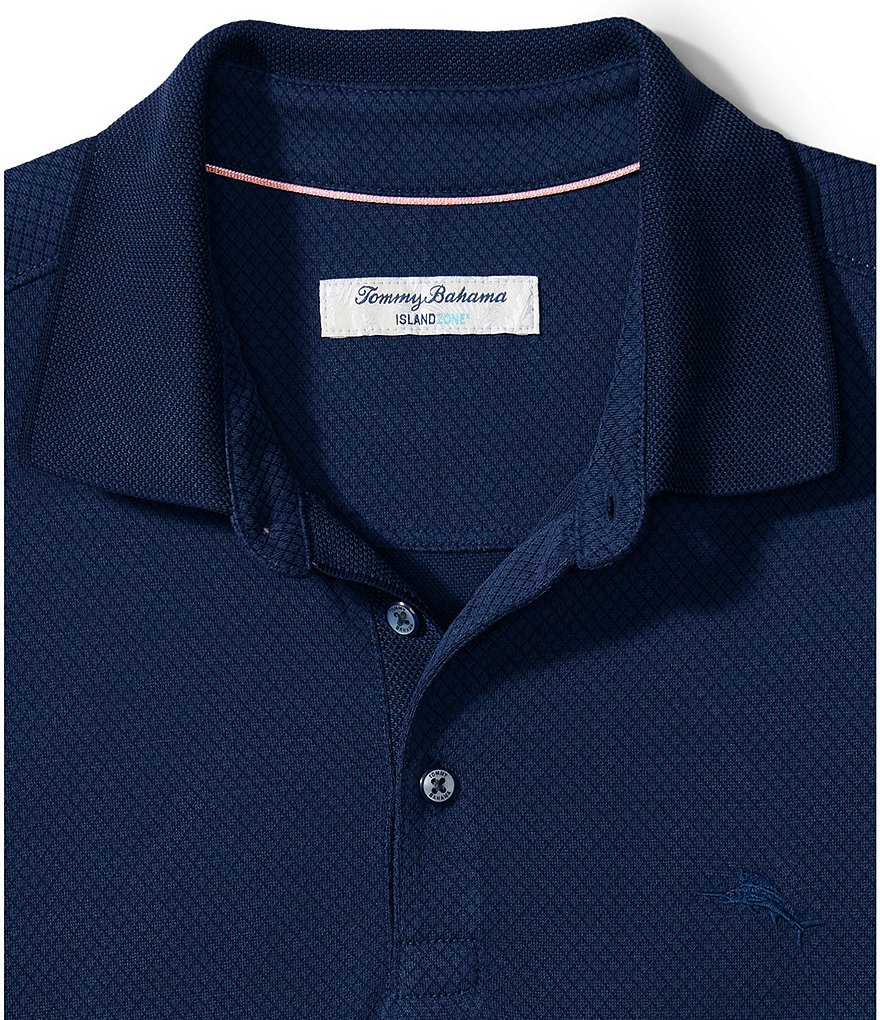 Tommy Bahama Big & Tall IslandZone Diamond Dunes Short-Sleeve Polo Shirt