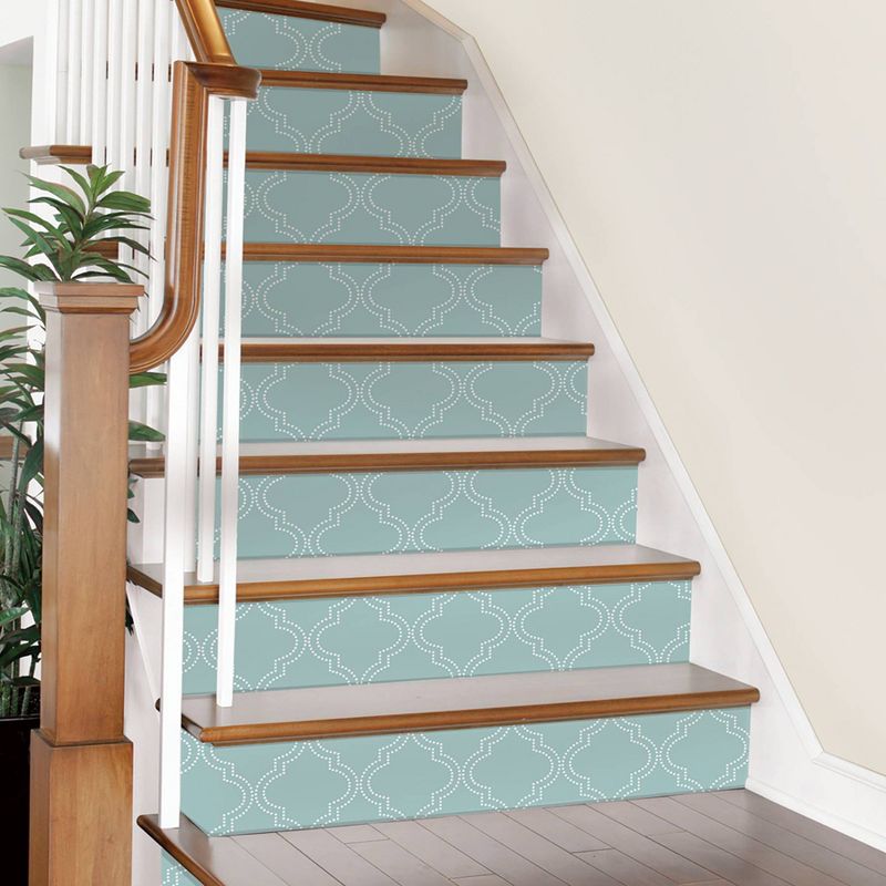 NuWallpaper Quatrefoil Peel & Stick Wallpaper Bay Blue