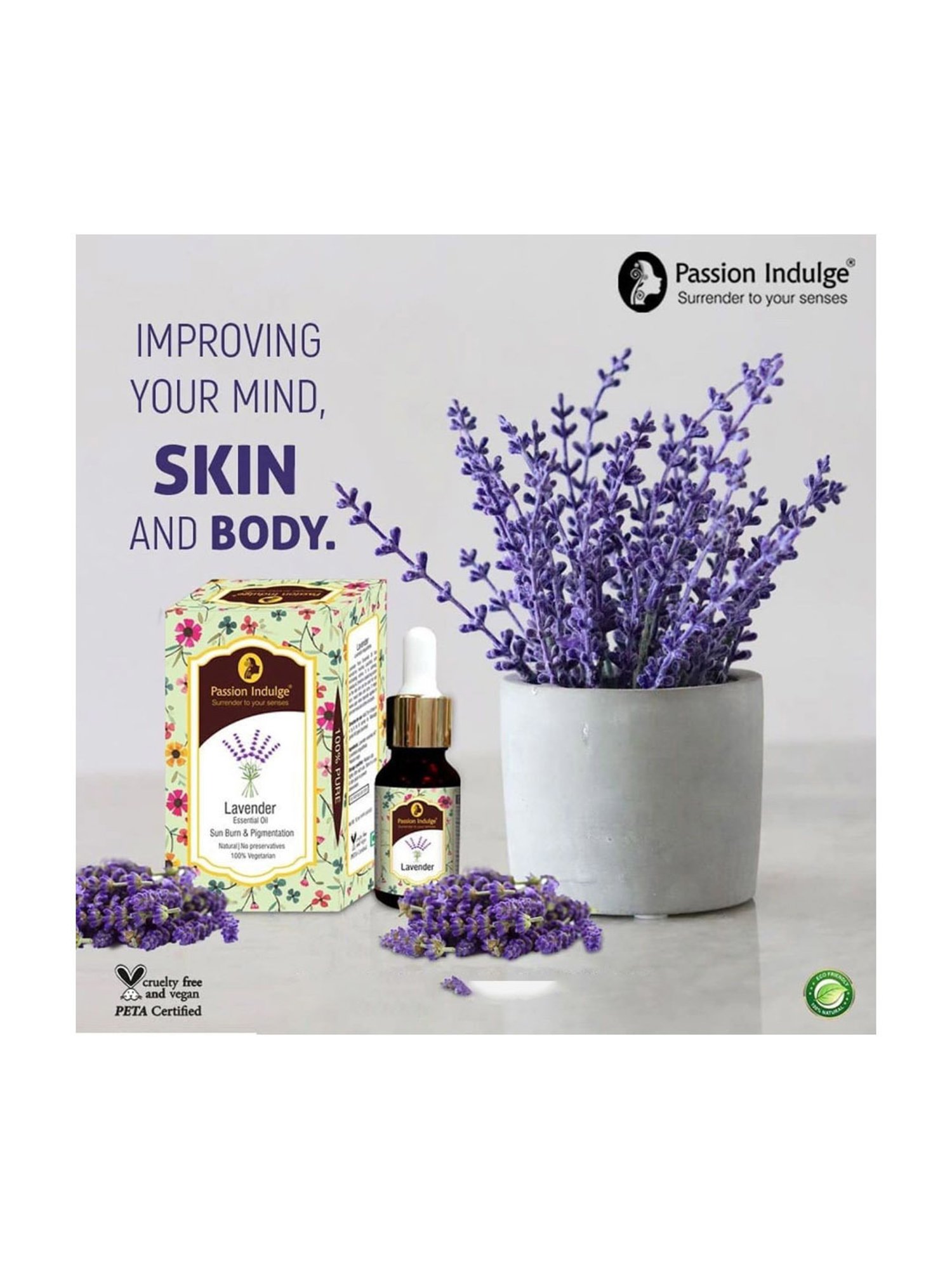 Passion Indulge Lavender Essential Oil - 10 ml