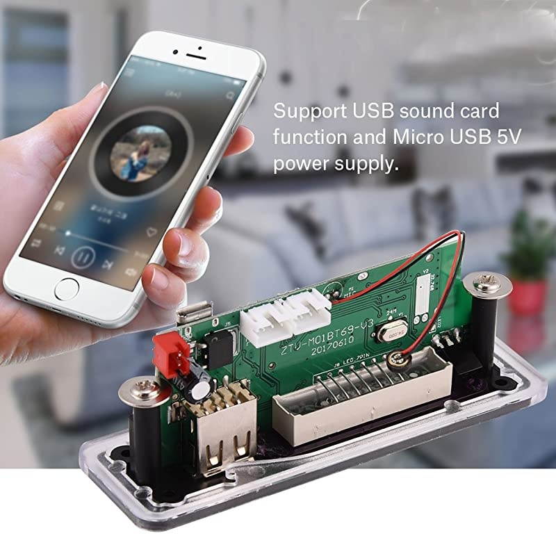 WMA Decoder Board Audio Wireless Bluetooth 42 Module Support USBSD CardFM Switching Supports WMAWAVlossless APEFLAC Format Music