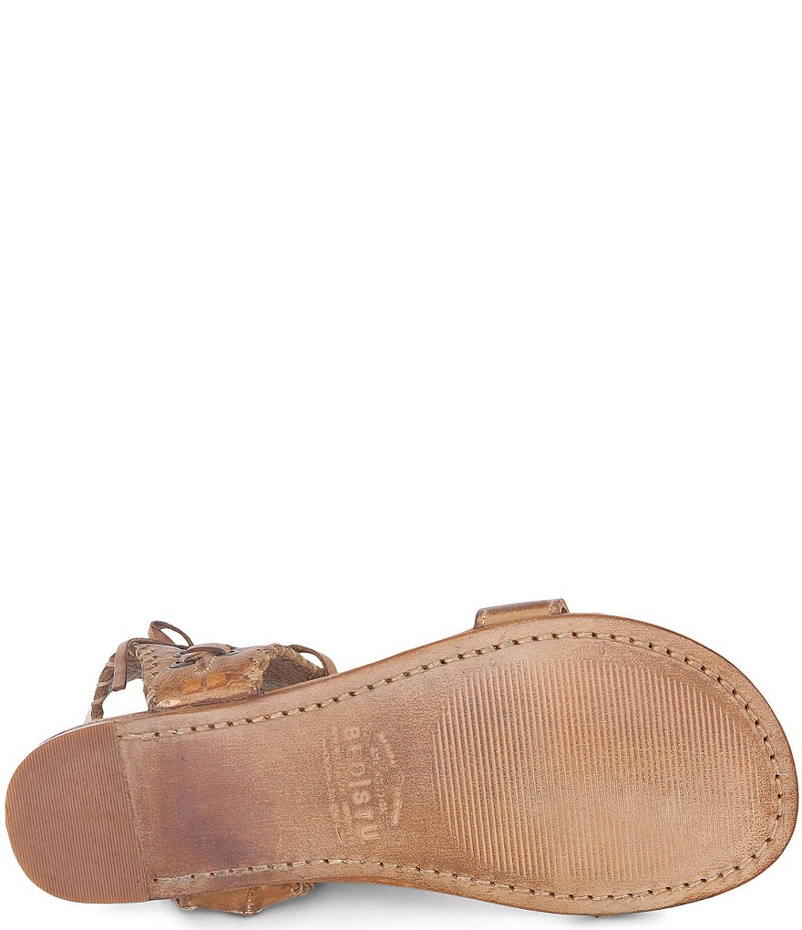 Bed Stu Nina Handwoven Leather Flat Sandals
