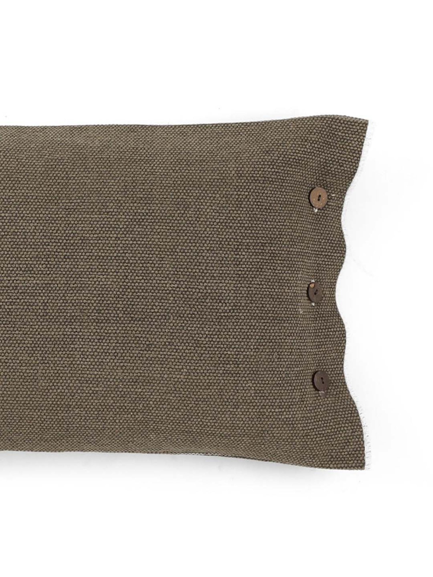 Home4U Grey
 Cotton Extra Large Cushion Cover - Set of 1