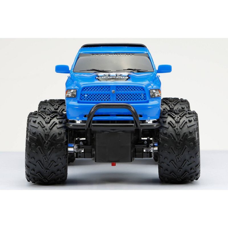New Bright Remote Control RC FF Chargers Ram Truck - Blue - 1:18 Scale