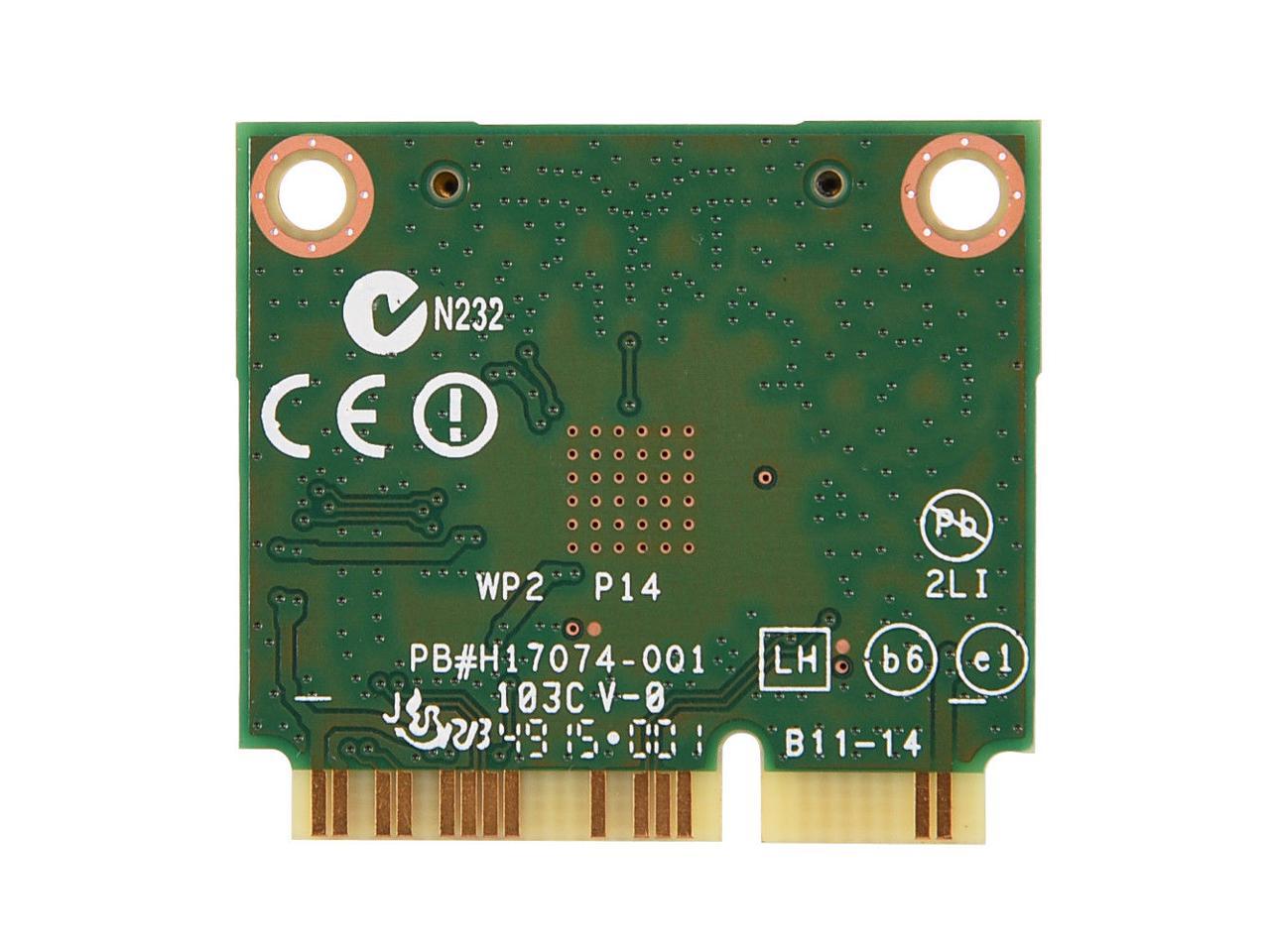 Haoztec For Intel 7260HMW Dual Band Wireless-AC 867Mbps 802.11AC Wifi BT 4.0 PCI-E Card FRU:04X6010