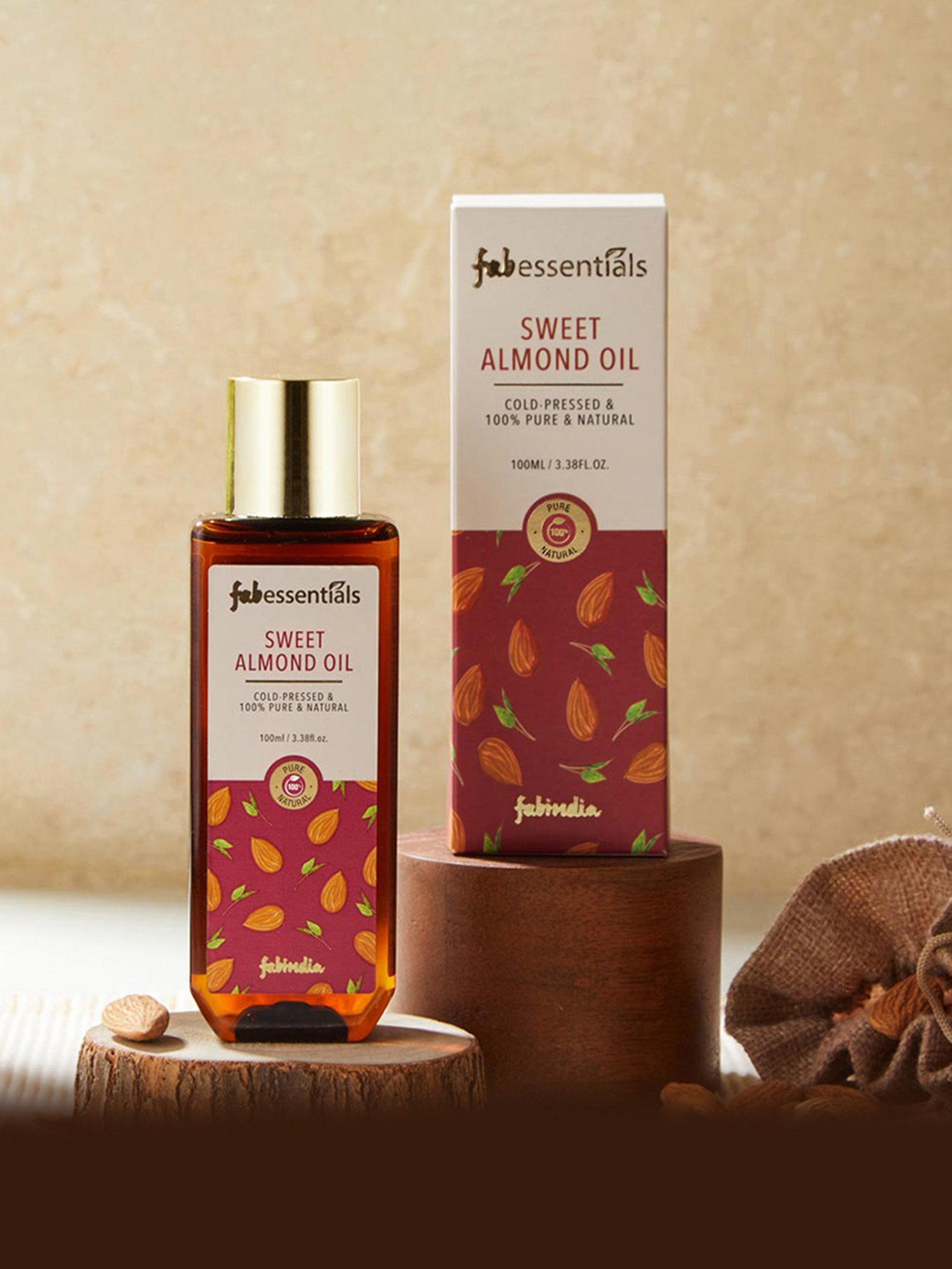 Fabessentials Sweet Almond Oil - 100 ml