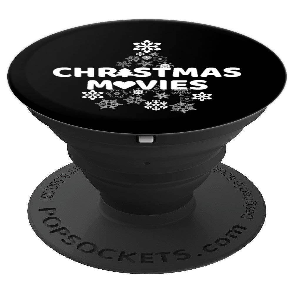 I Love Christmas Movies At Christmas Time PopSockets Grip and Stand for Phones and Tablets