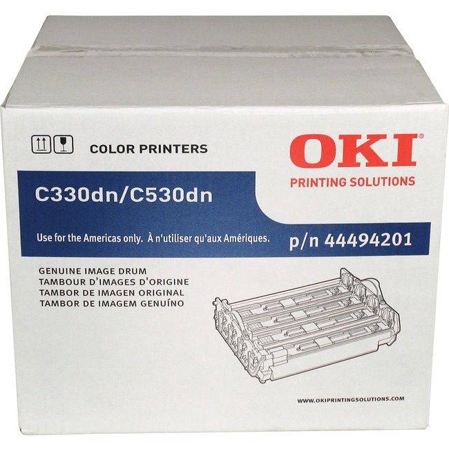 Oki 44494201 Drum 20 000 Page-Yield Black