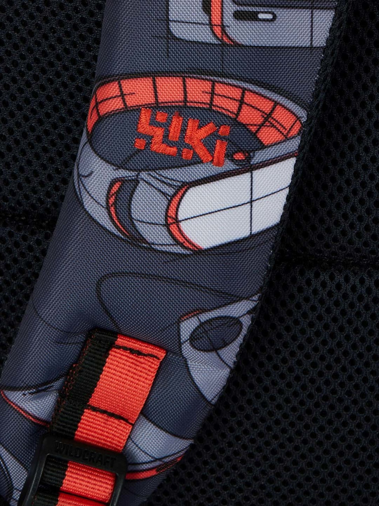 Wiki 37 Ltrs Black Medium Backpack