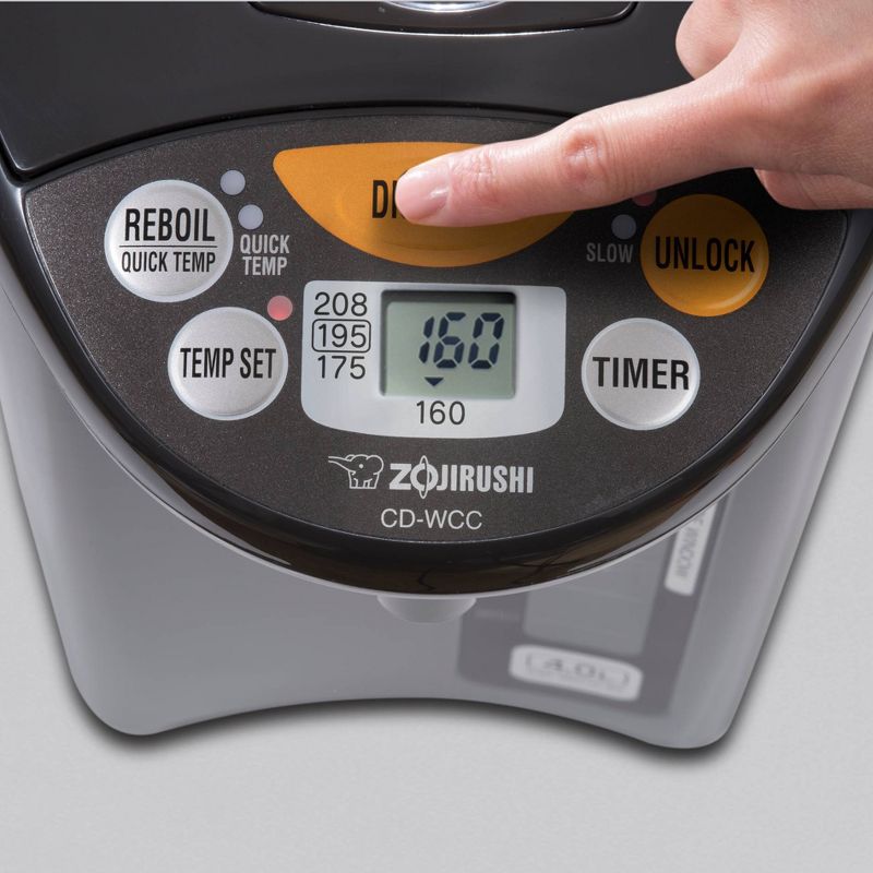 MegaChef 1.7L Electric Tea Kettle - Silver