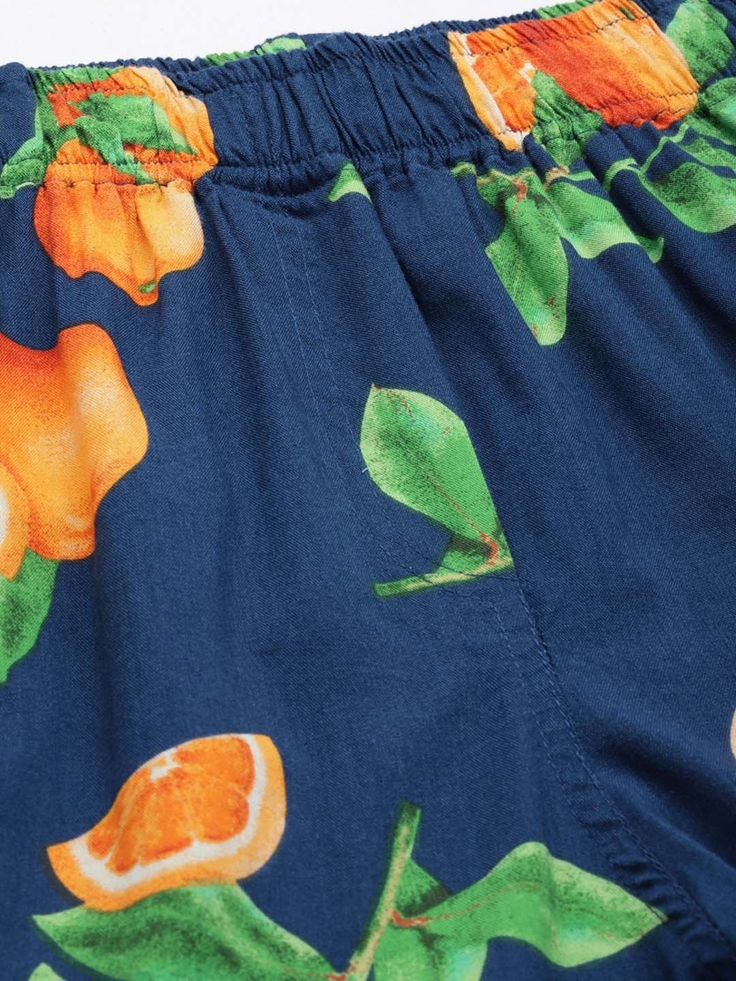 Clt.s Blue Cotton Printed Jacket Joggers Set