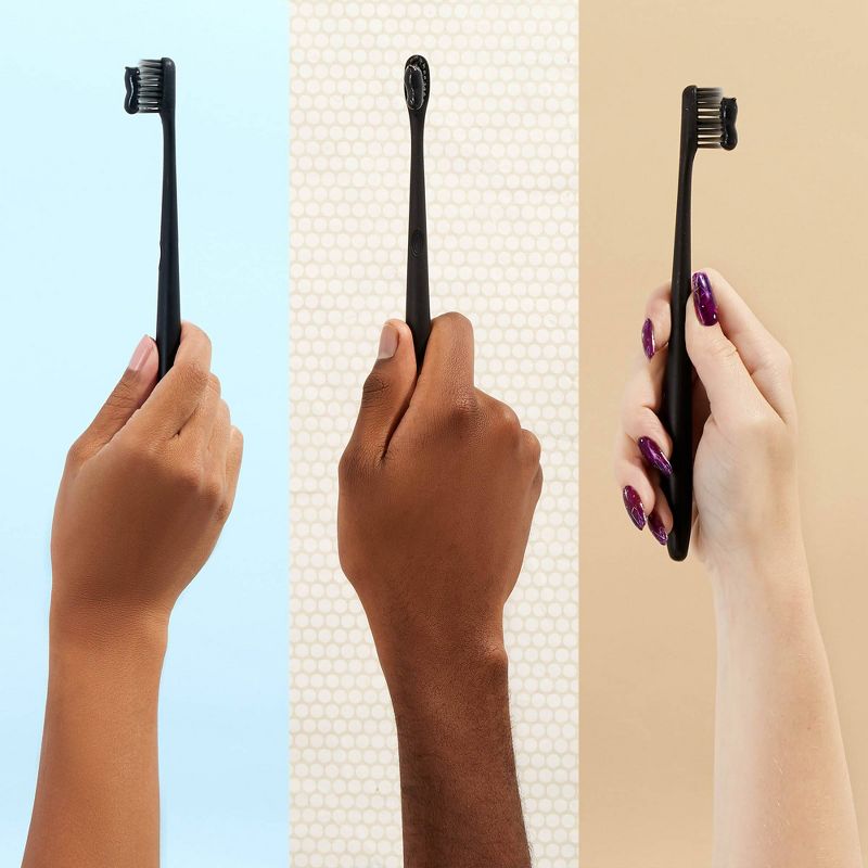 hello Activated Charcoal Epic Whitening Fluoride Free Toothpaste SLS Free + Vegan Twin Pack - 4oz/2pk