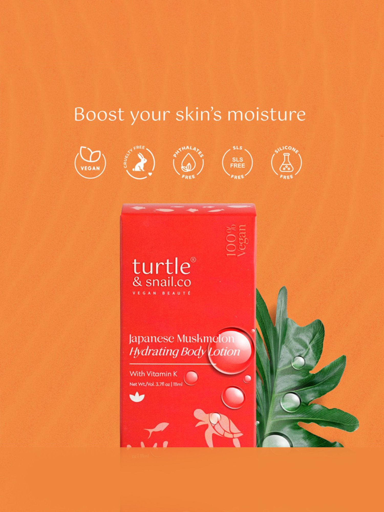 Turtle & Snail.Co Japanese Muskmelon Hydrating Body Lotion - 111 ml