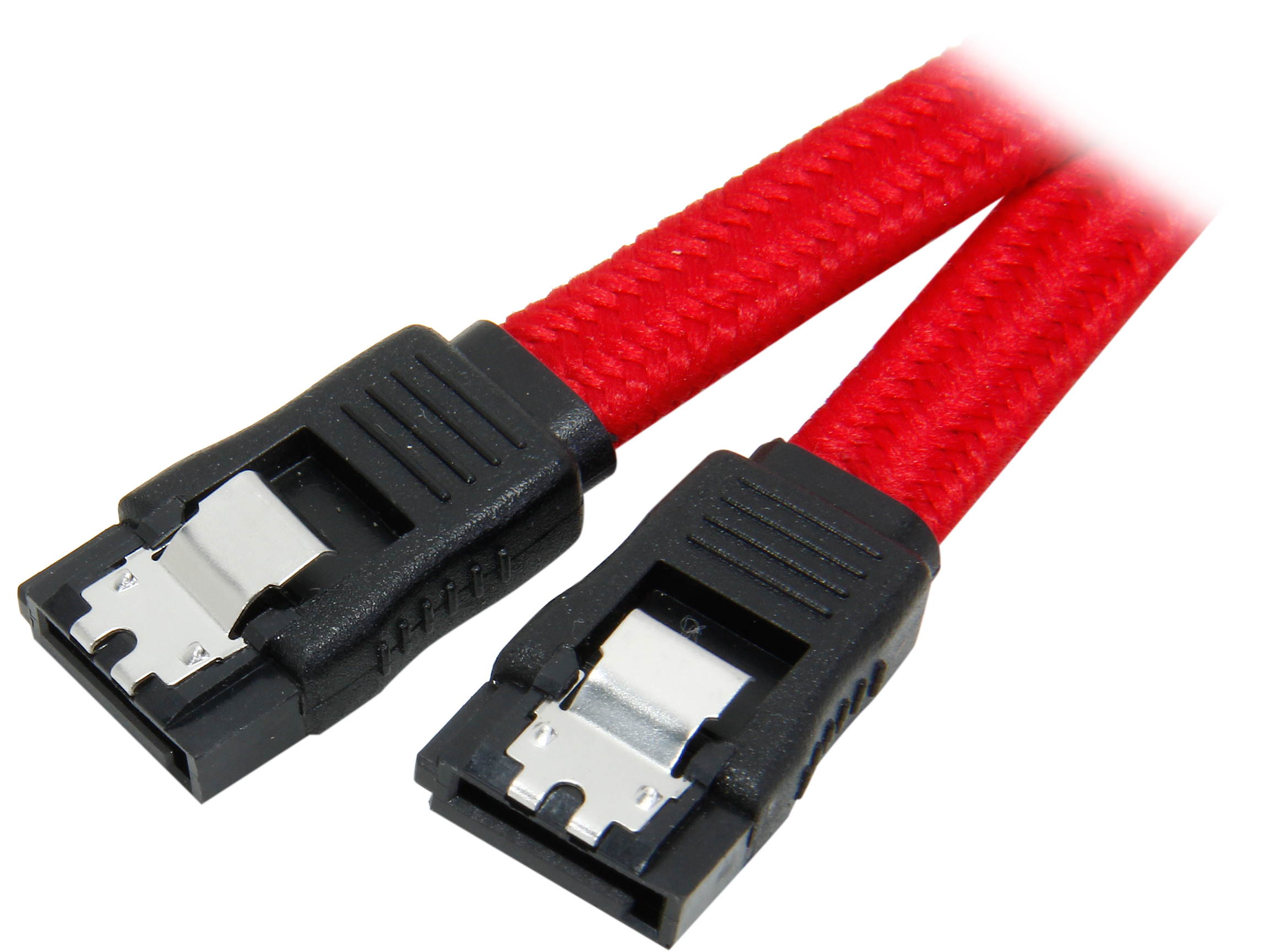 BitFenix BFA-MSC-SATA330WK-RP 11.81 in. (30 cm) SATA3 (6Gb/s) Cable (with sleeve)