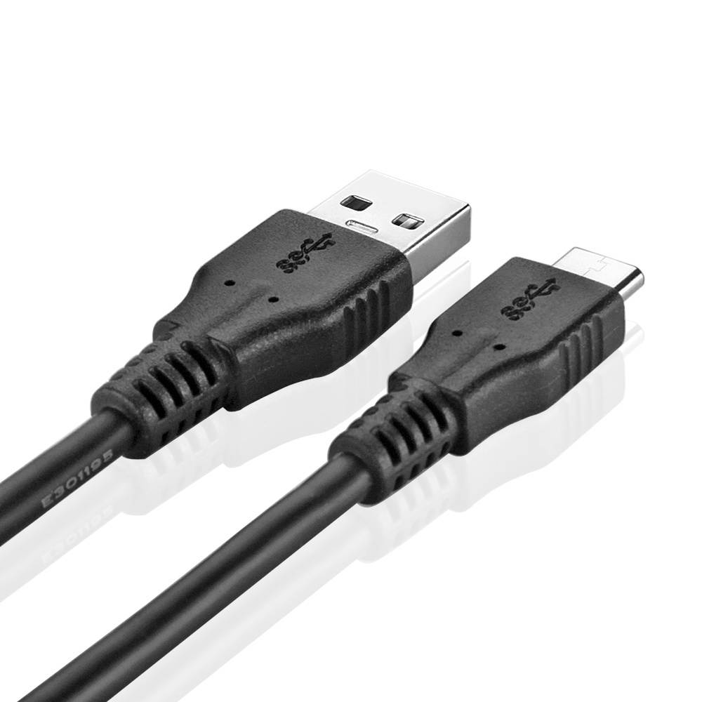 USB Type C Cable (3 FT) - USB-C to USB-A Standard Type A Male to Male USB 3.0 SuperSpeed Connector Adapter Bi-Directional Wire Cord Plug for Charge & Data Sync