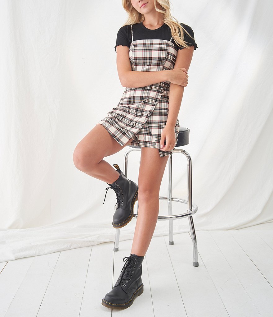Originality Plaid Romper
