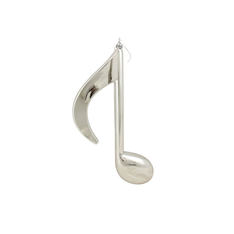Mark Roberts Products 12" Musical Eighth Note Christmas Ornament - Shiny Silver