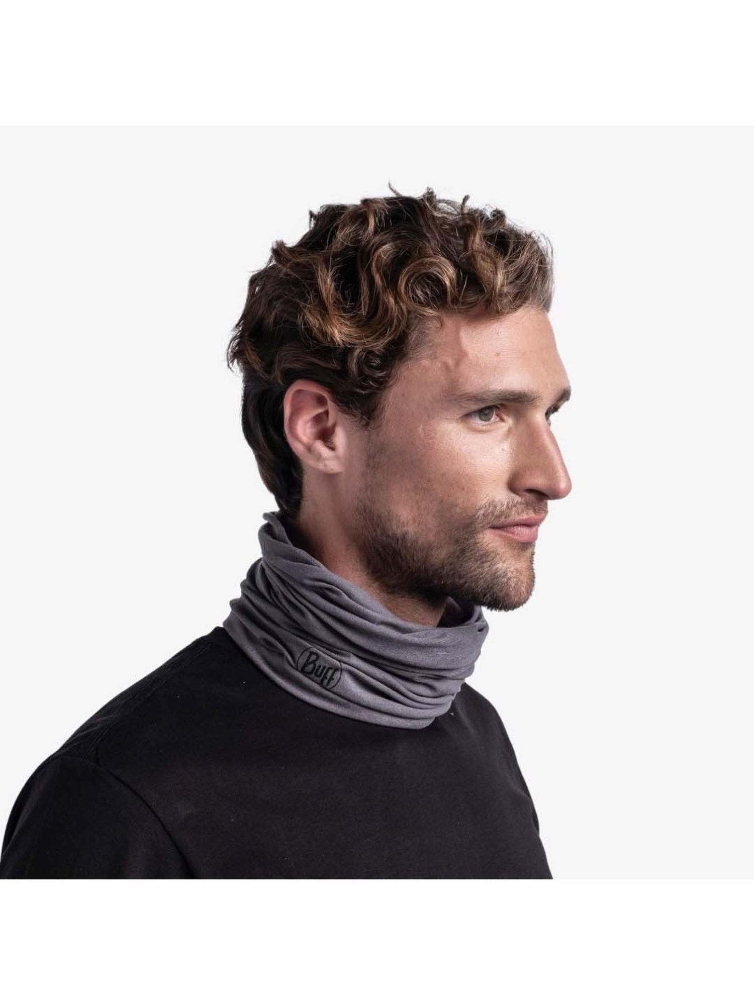 BUFF Black Printed Bandana