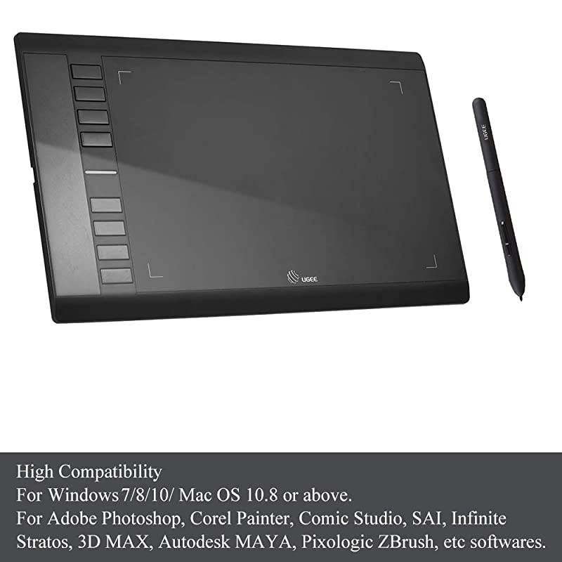 M708 Ultra-thin Draw Digital Graphics Drawing Painting Tablet 8192 Level Pressure Sensitivity