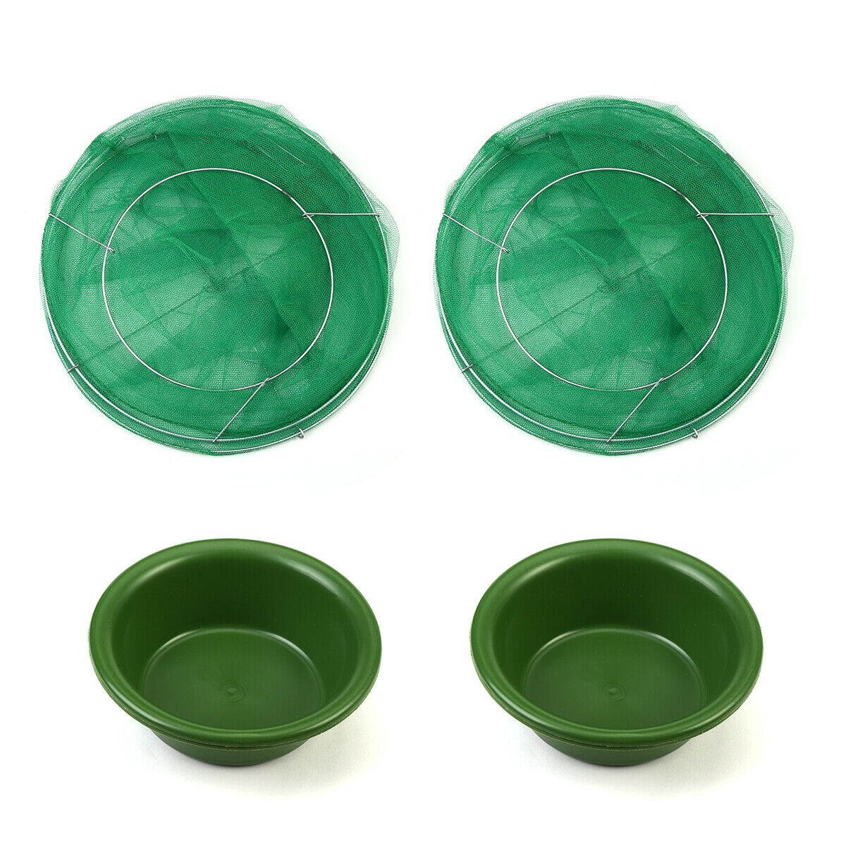 2~4x The Ranch Fly Trap Reusable Fly Catcher Killer Cage Net Trap Pest Bug Catch