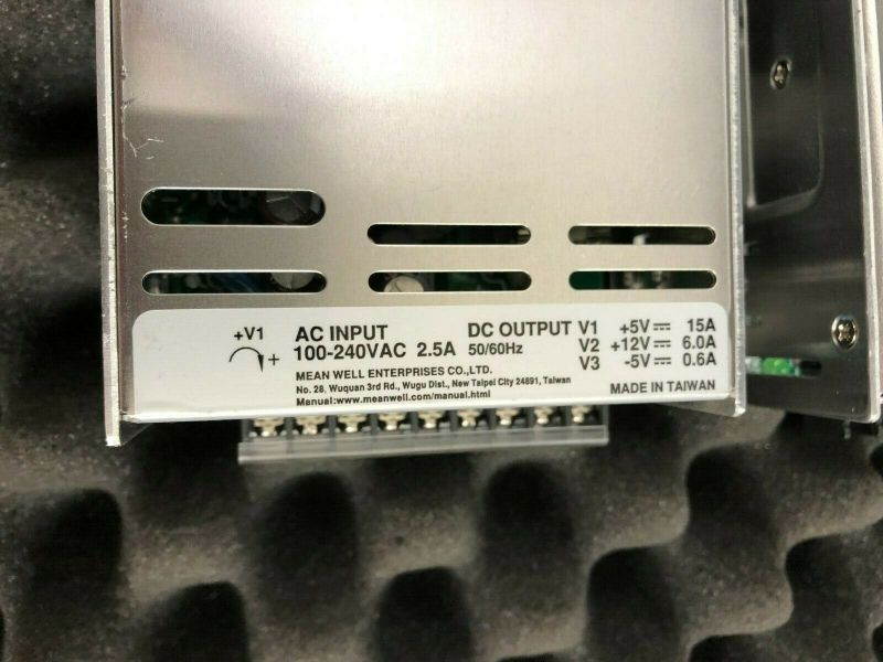 LOT OF 3 Mean Well TP-150A AC/DC  Triple-OUT 5V/12V/-5V 15A/6A/0.6A 150W 9-Pin